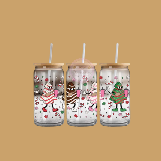 "Snack Queens" Glass Tumbler