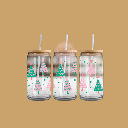 "Tree Farm" Glass Tumbler