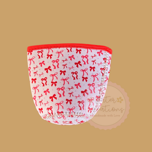 “Sweet Like Ribbon” Coffee Koozie