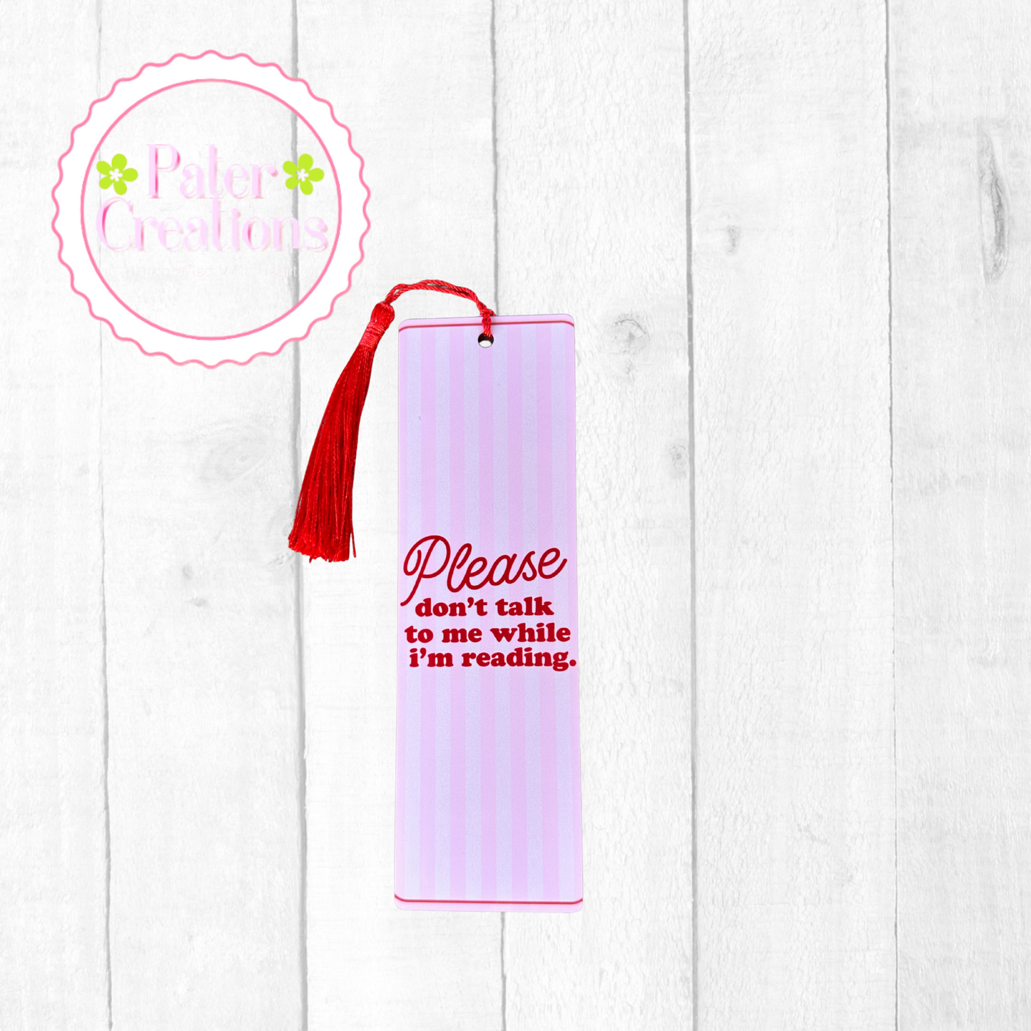 "Pretty in Prose" Bookmarks