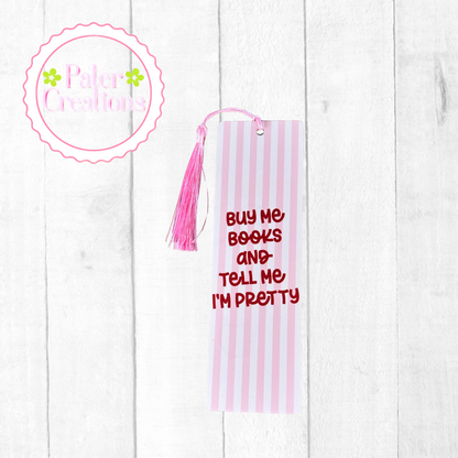 "Pretty in Prose" Bookmarks