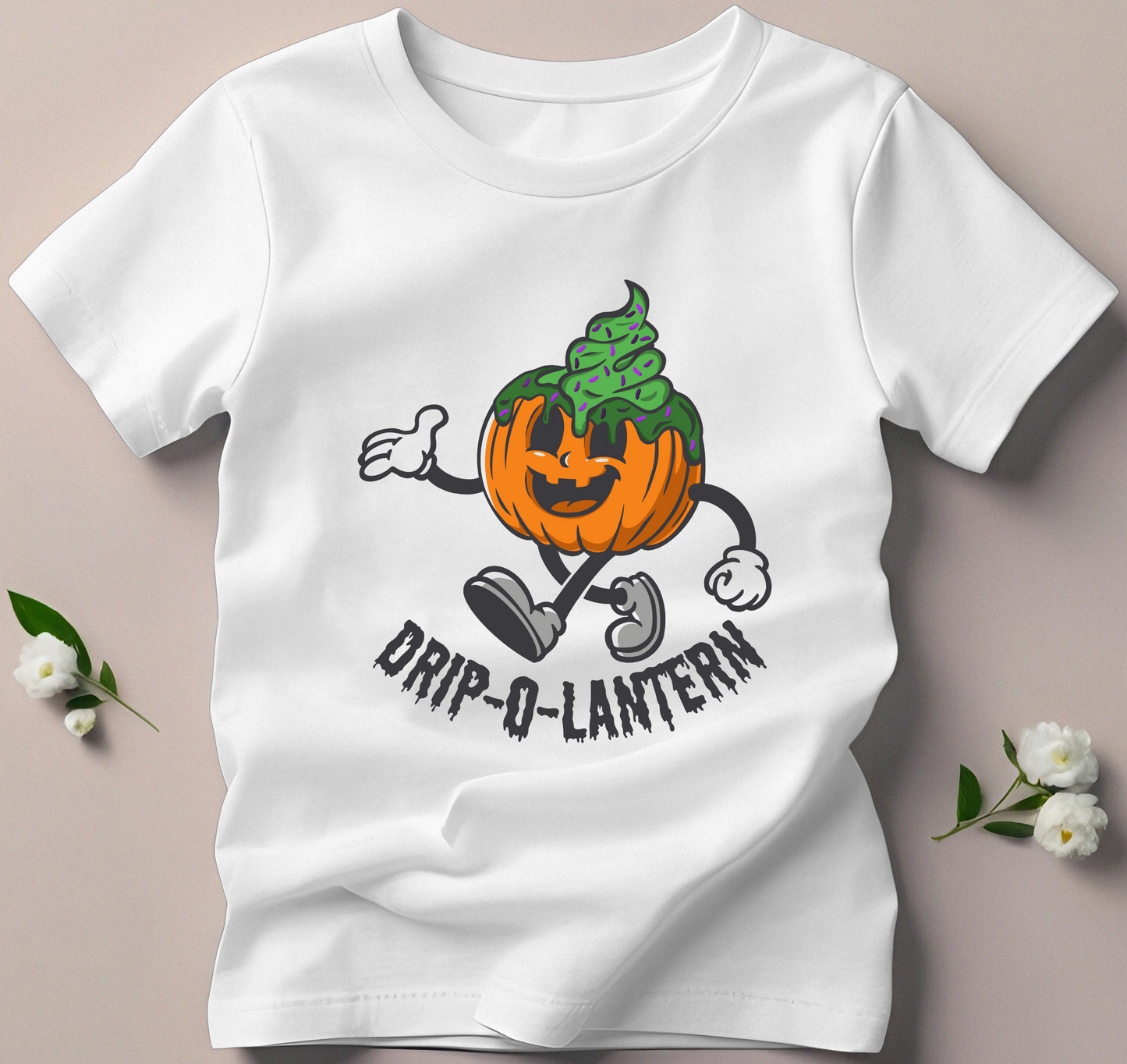 "Pumpkin Drip" Tee