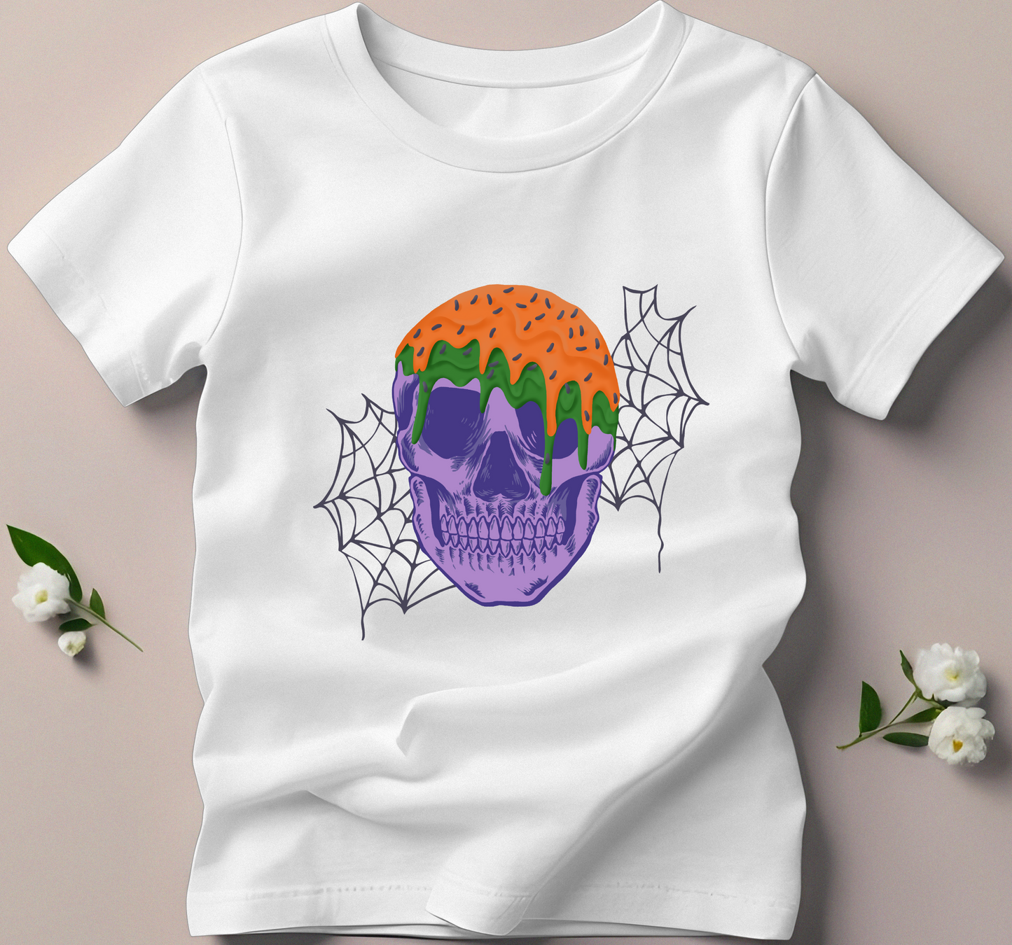 "Skull Drip" Tee