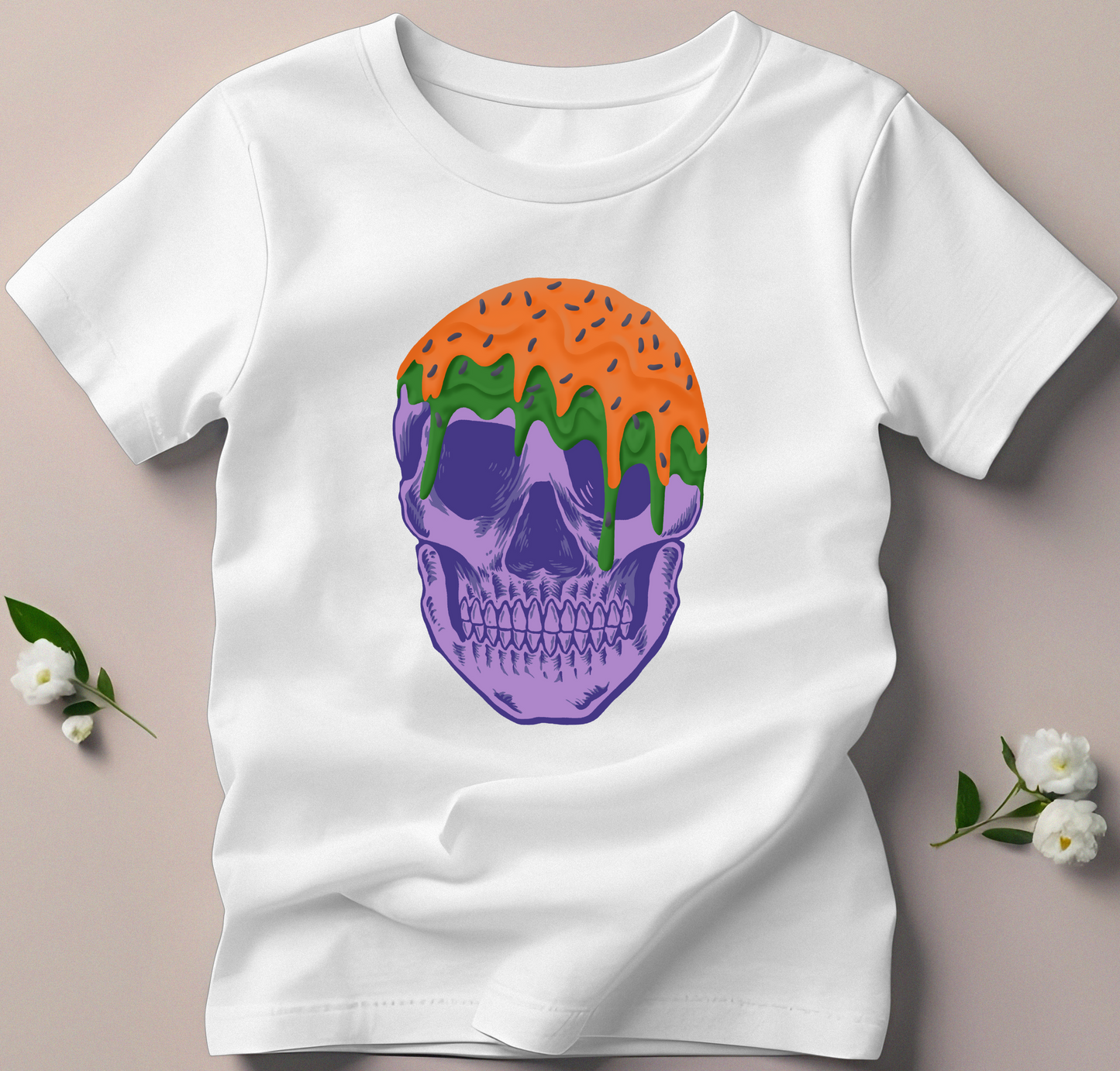 "Skull Drip" Tee