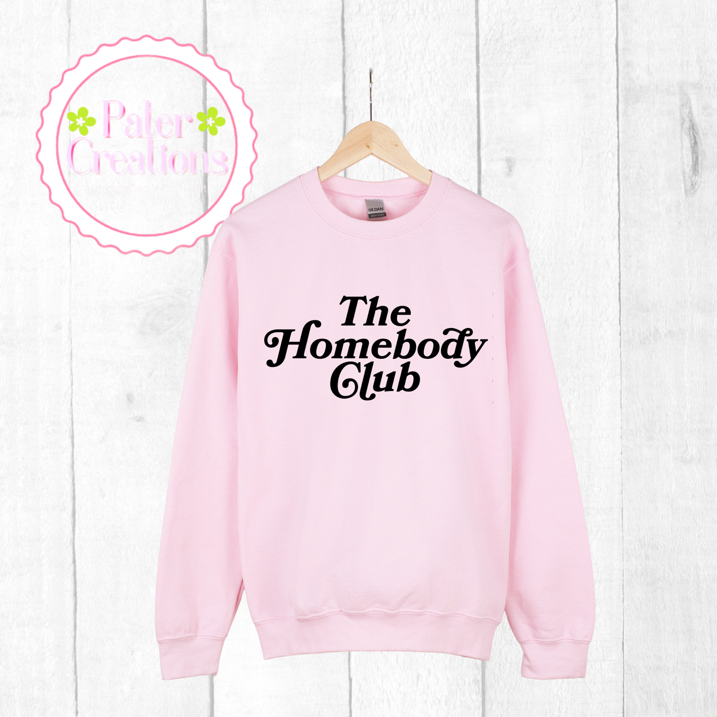 “The Homebody Club” Sweater