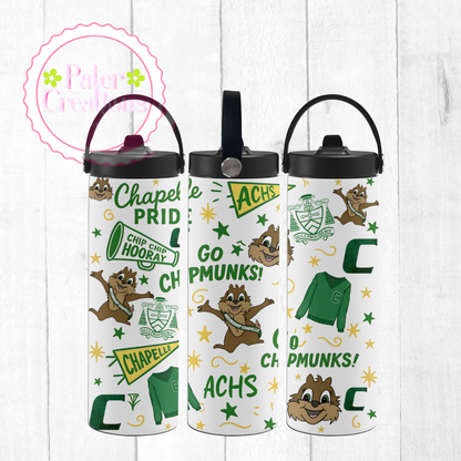 "Chapelle Chipmunk" Metal Tumblers