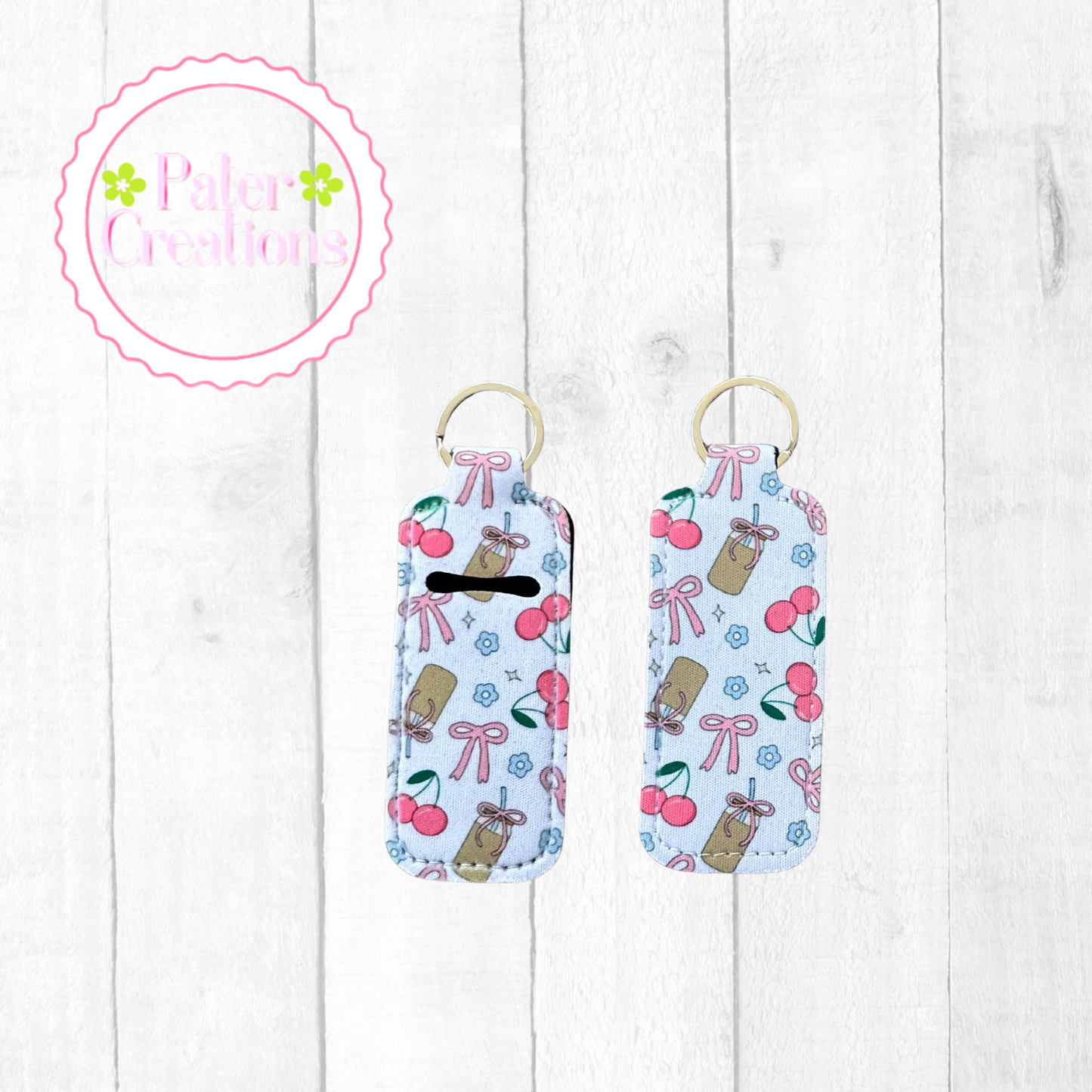 “Pretty & Caffeinated” Chapstick-Lip-gloss Holder