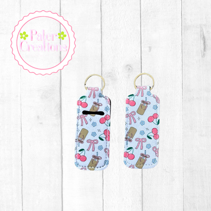 “Pretty & Caffeinated” Chapstick-Lip-gloss Holder