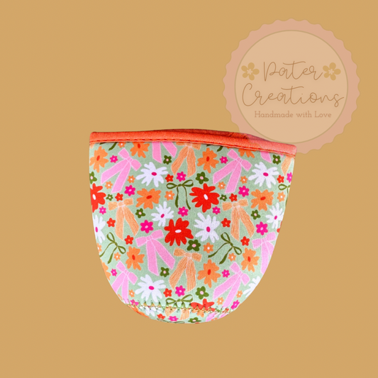 “Flirt & Floral” Coffee Sleeve