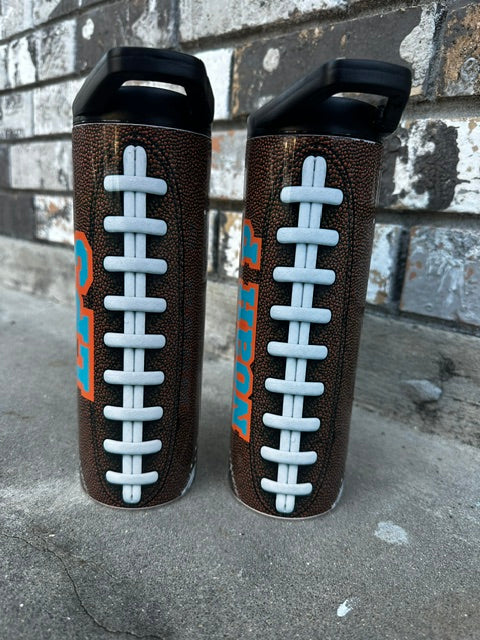 Friday Night Lights Football Tumbler