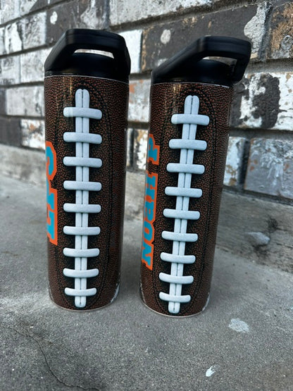 Friday Night Lights Football Tumbler