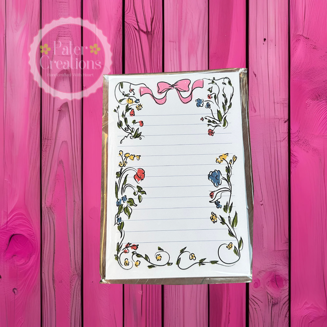 "Sweet Botanica" Notepad