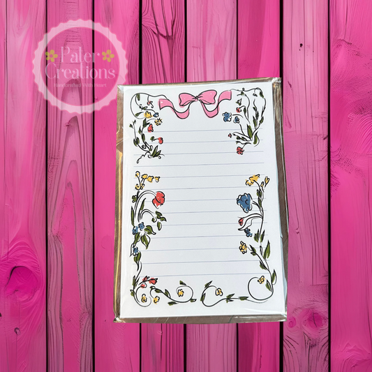 "Sweet Botanica" Notepad