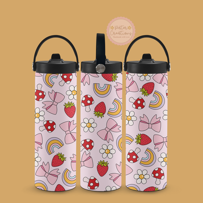 "Strawberry Dream" Metal Tumbler