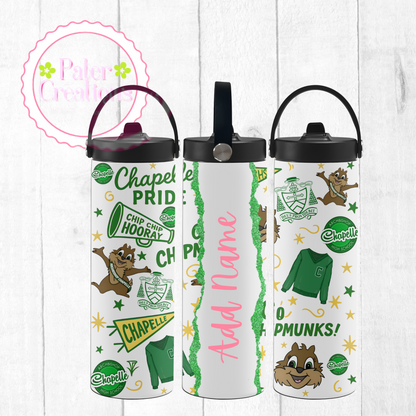 "Chapelle Chipmunk" Metal Tumblers