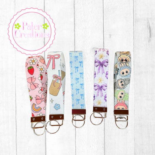"Coquette Cuties" Keychain Wristlet
