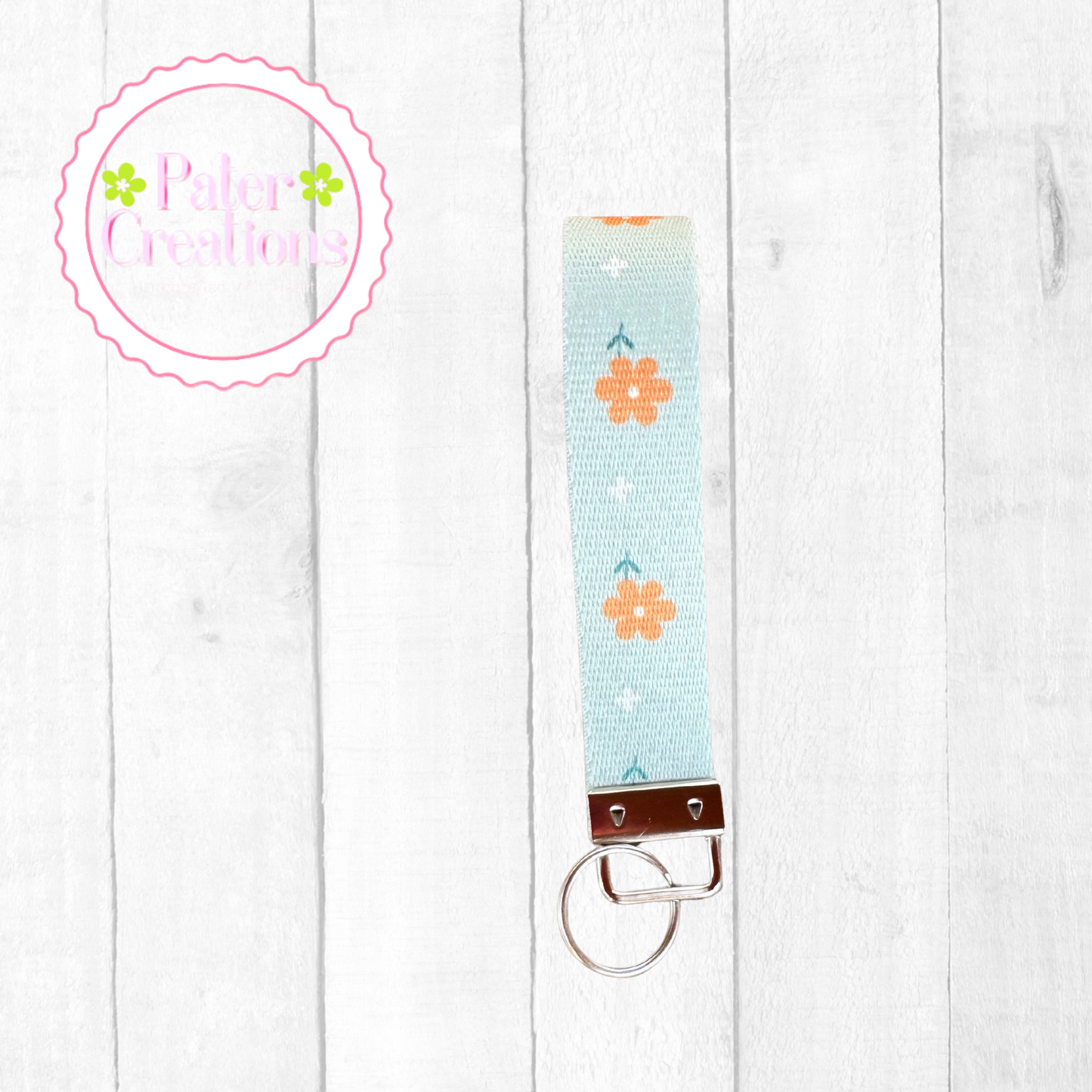 "Daisy Days" Keychain Wristlet