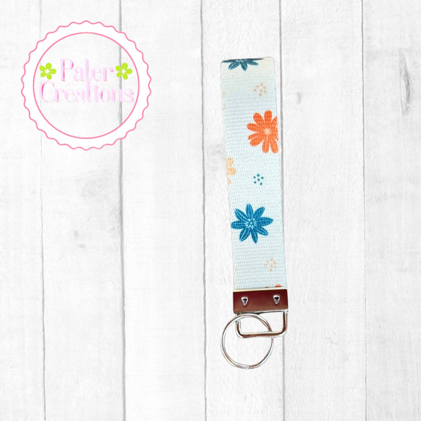 "Daisy Days" Keychain Wristlet
