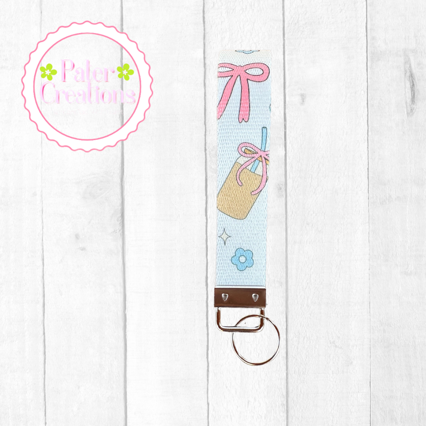 "Coquette Cuties" Keychain Wristlet