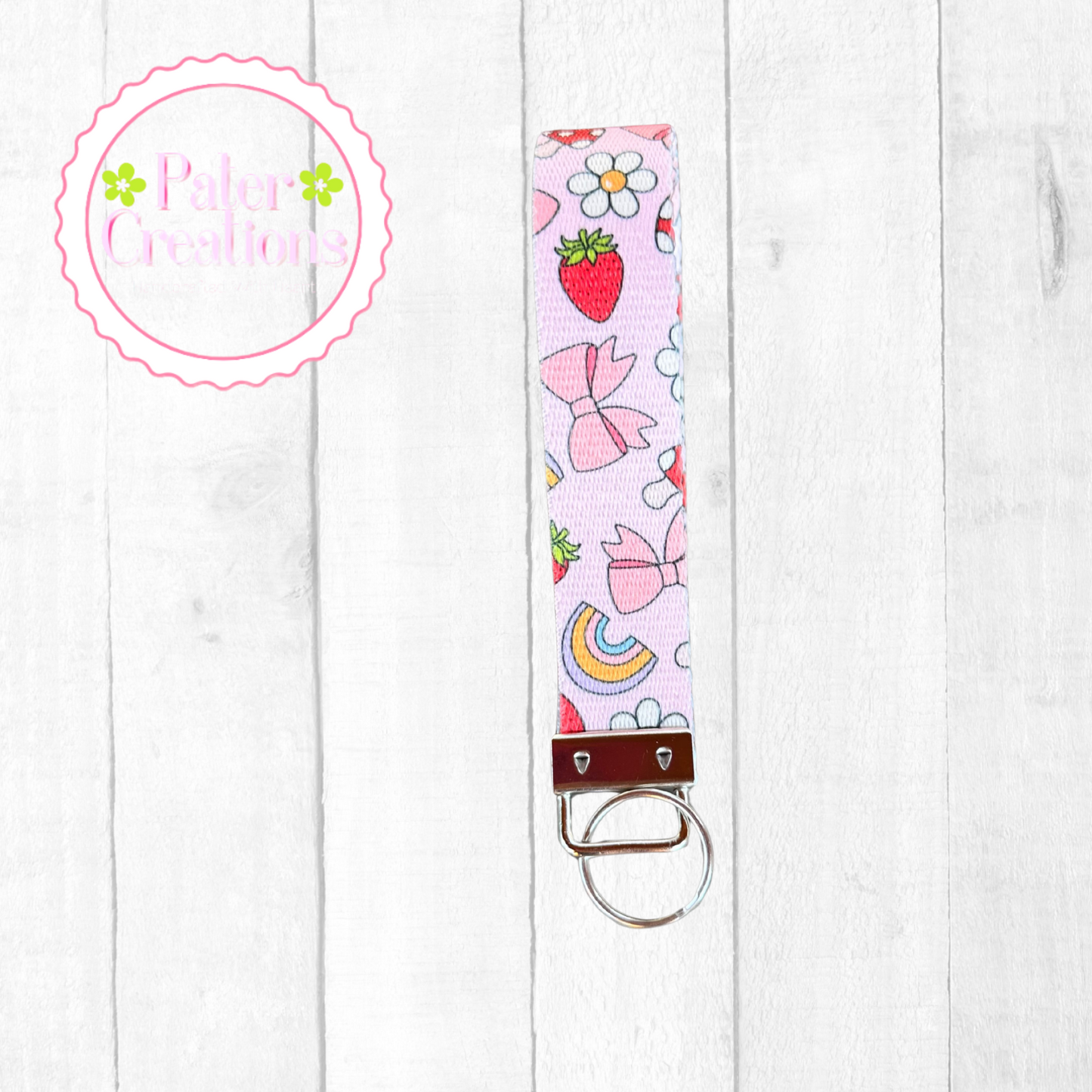 "Coquette Cuties" Keychain Wristlet