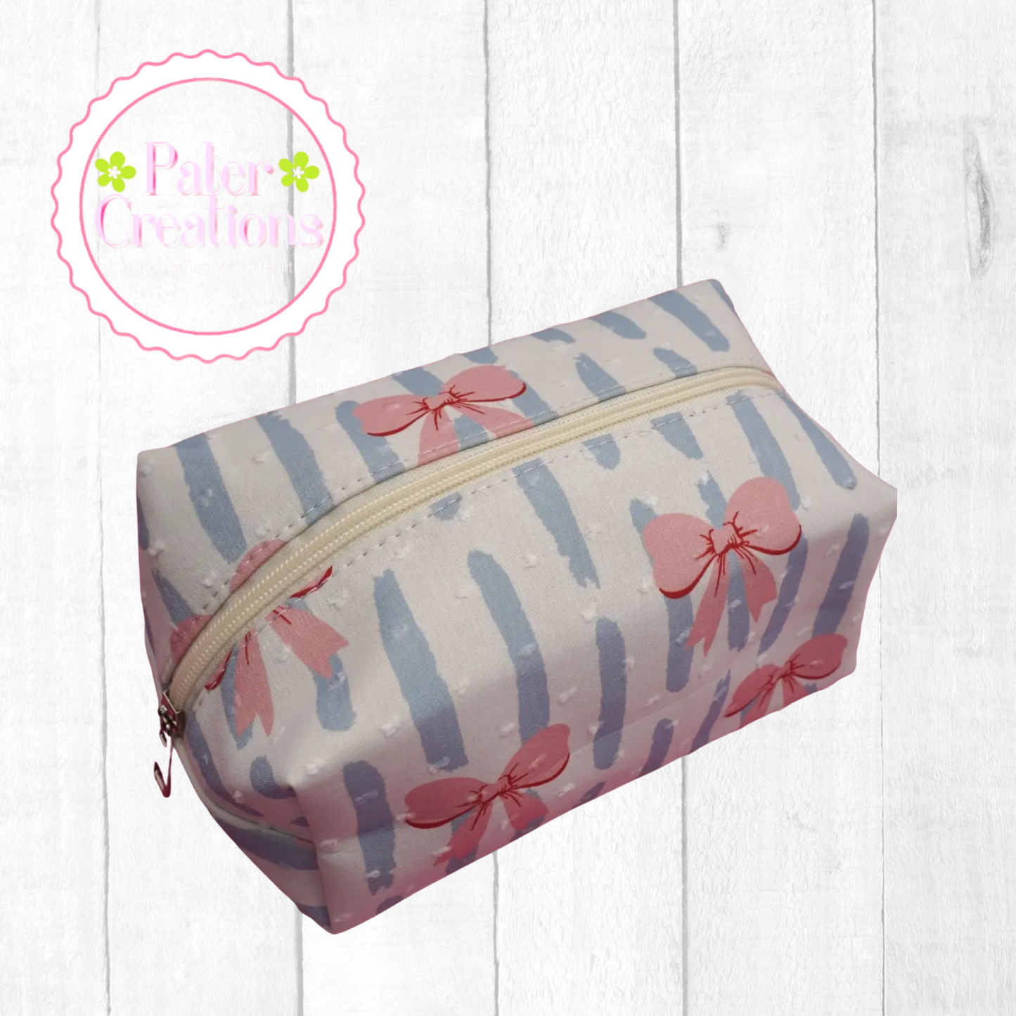 Bow & Brush Cosmetic Bag