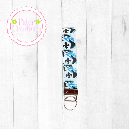 "School Spirit" Keychain Wristlet