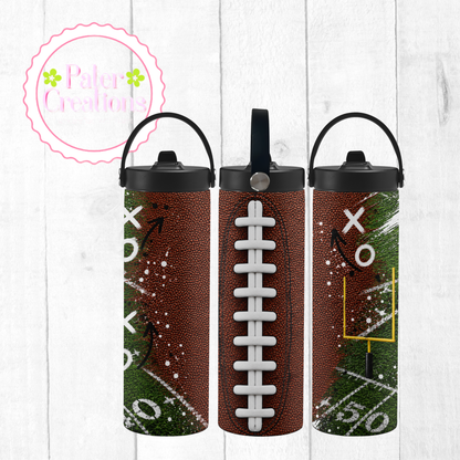 Friday Night Lights Football Tumbler