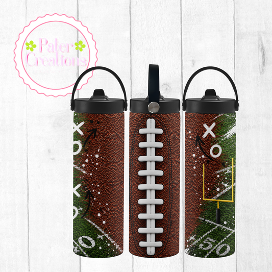 Friday Night Lights Football Tumbler