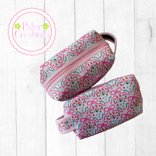 Pink Meadow Bow Bag