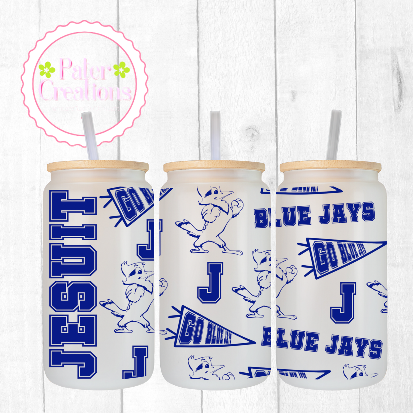 "Jesuit" Glass Tumbler