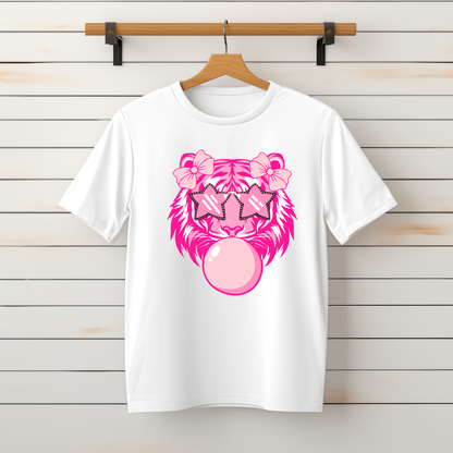 "Pink Puff Tiger" Tee