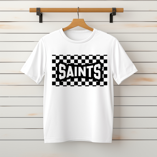 "Who Dat Checkered" Tee
