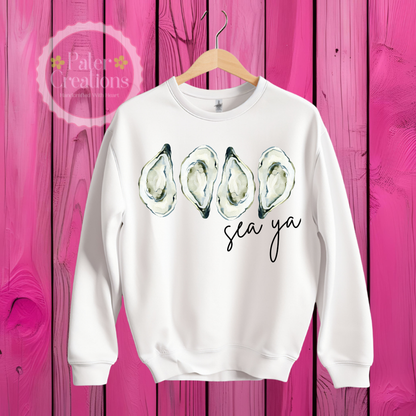 "Sea Ya" Tee-Sweater