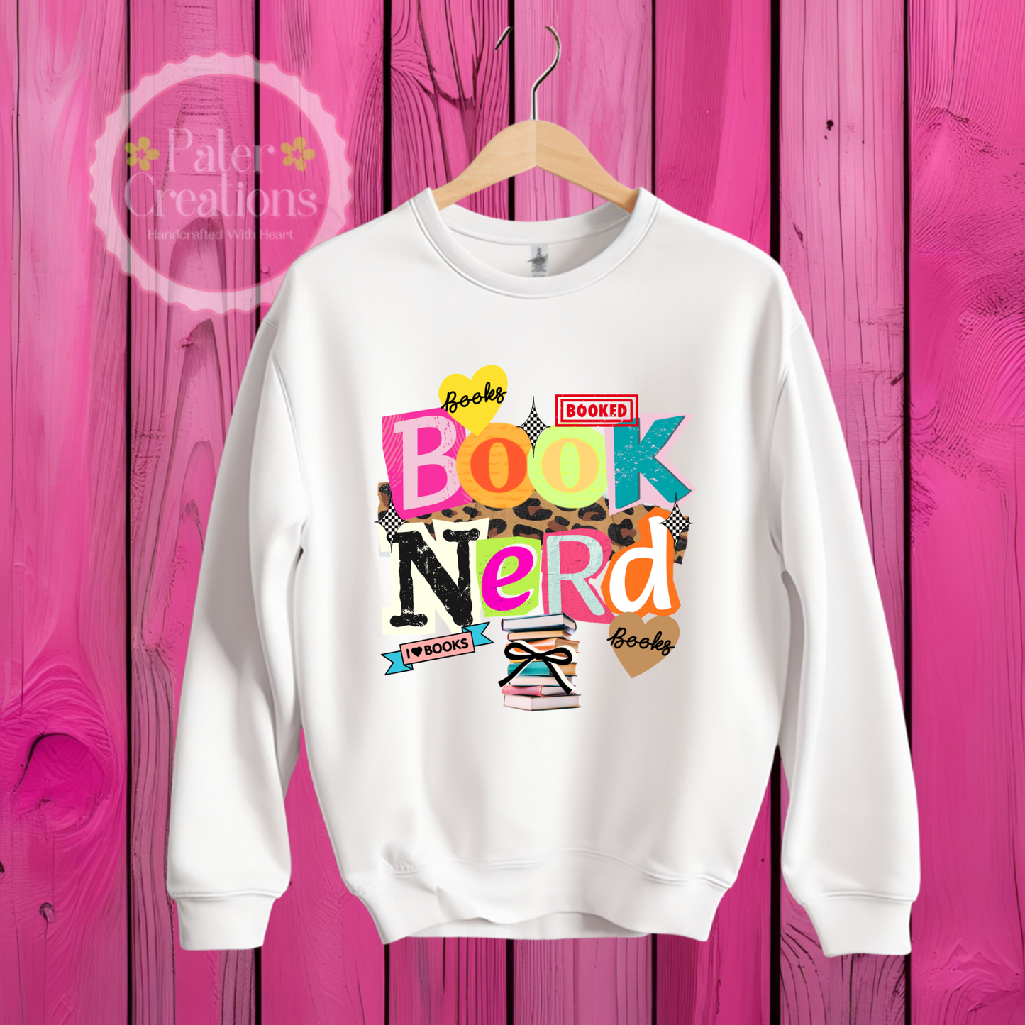 “Book Nerd” Tee-Sweater