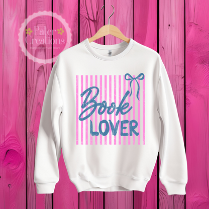 “Book Lover” Tee-Sweater