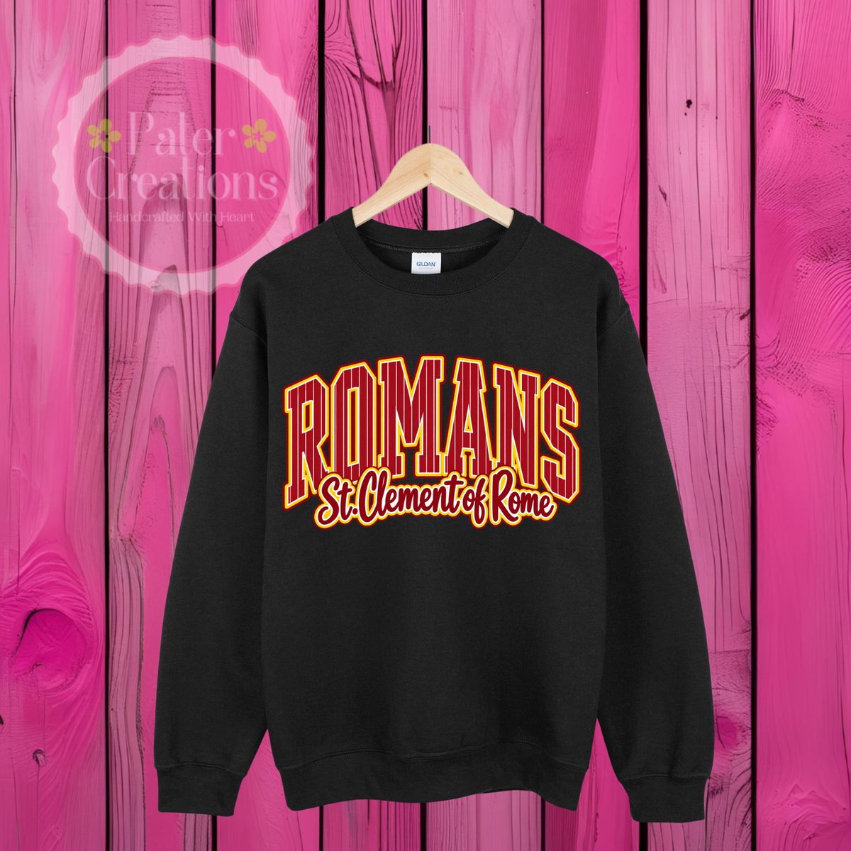"SCR Romans” Tee-Sweater