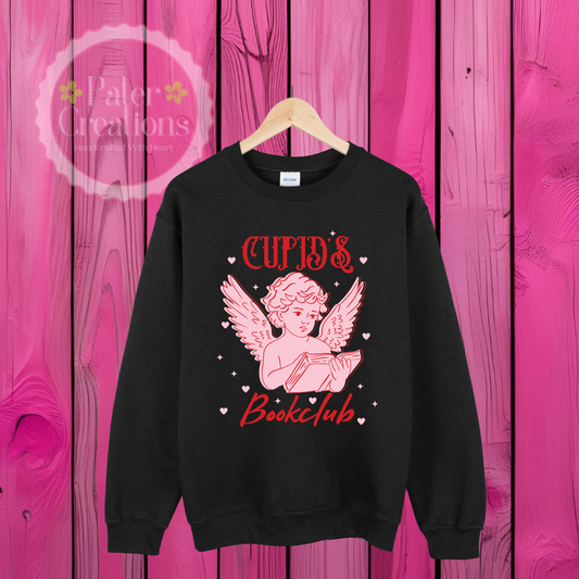 "Cupid's Book club” Tee-Sweater