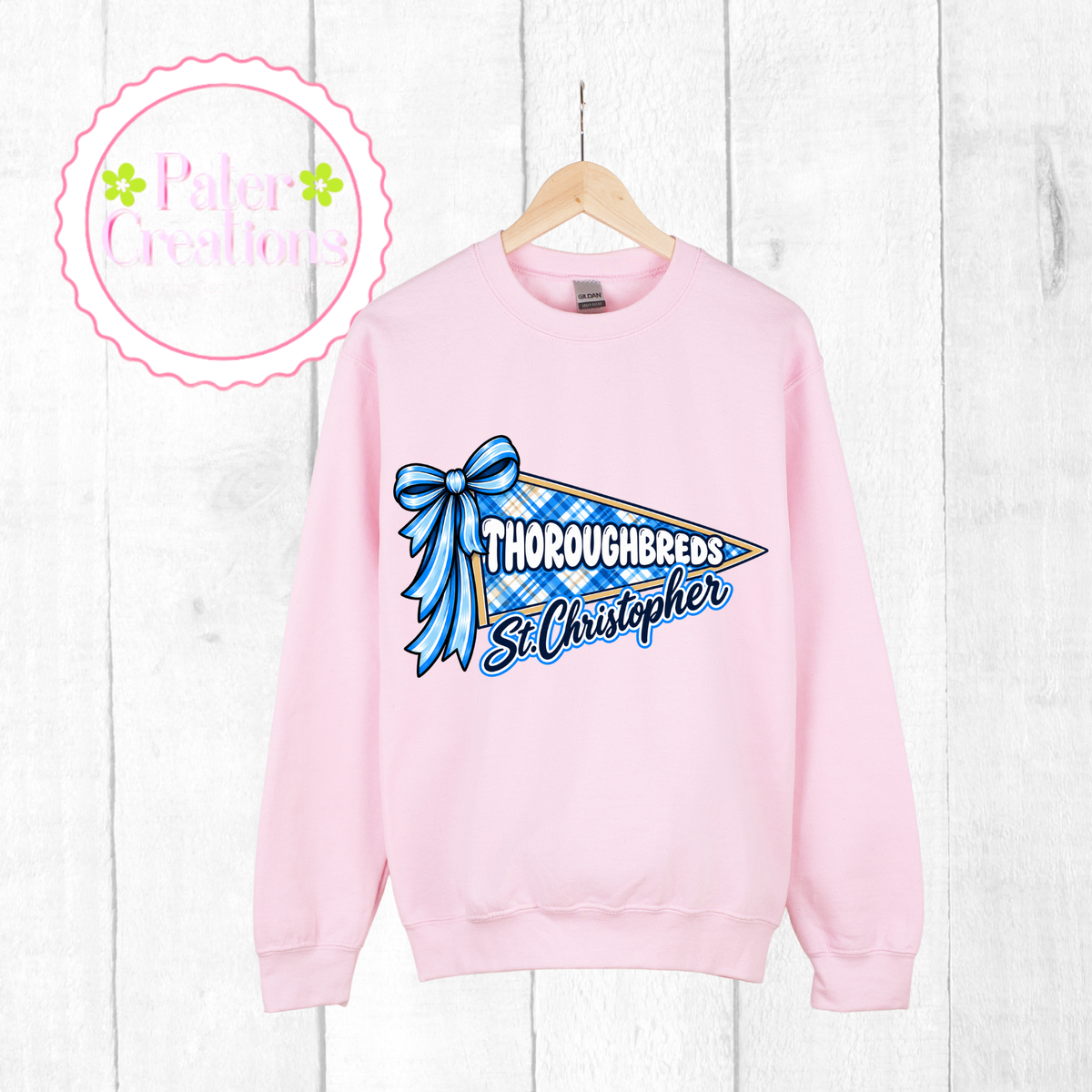 "SCS Thoroughbreds” Tee-Sweater