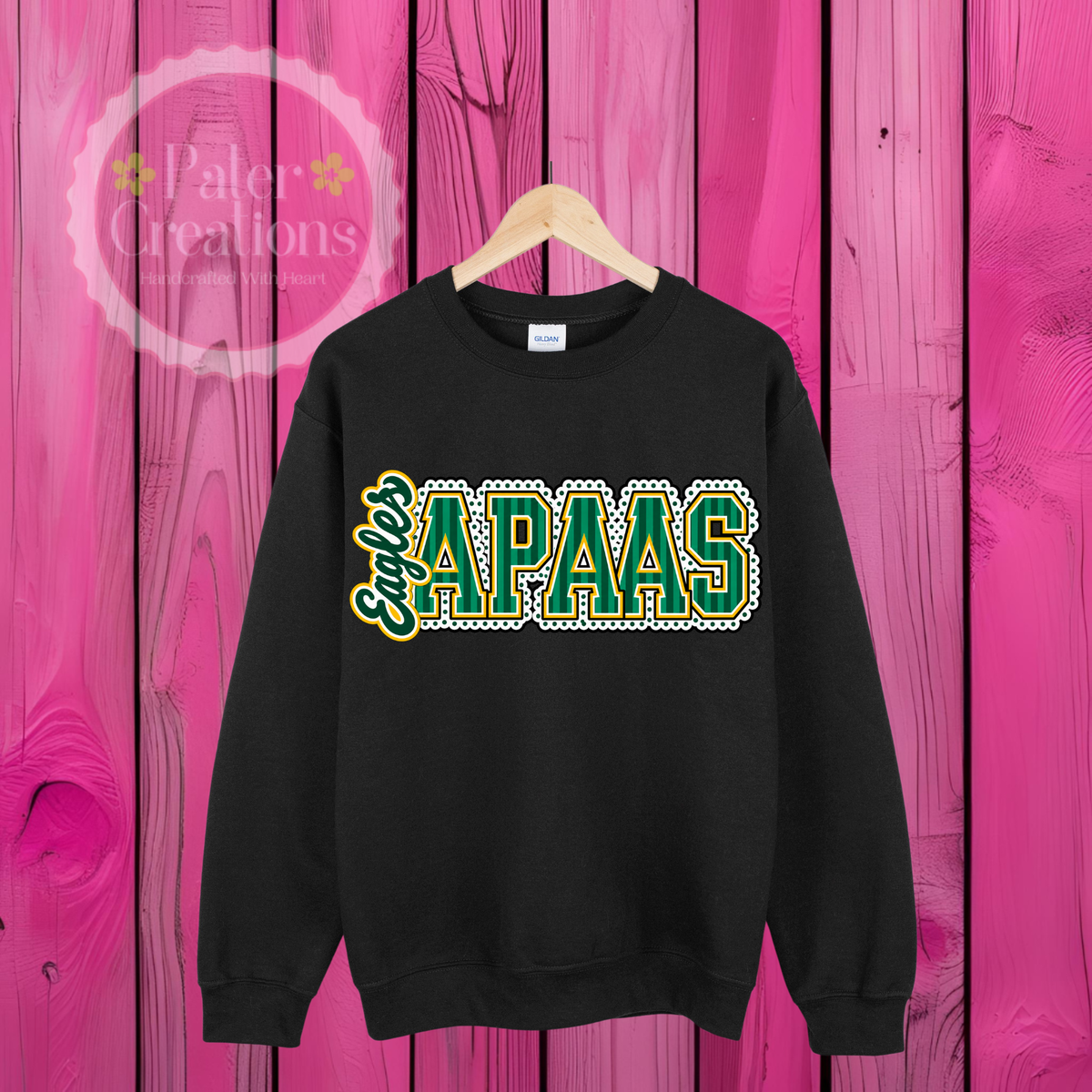 "APAAS Eagles” Tee-Sweater