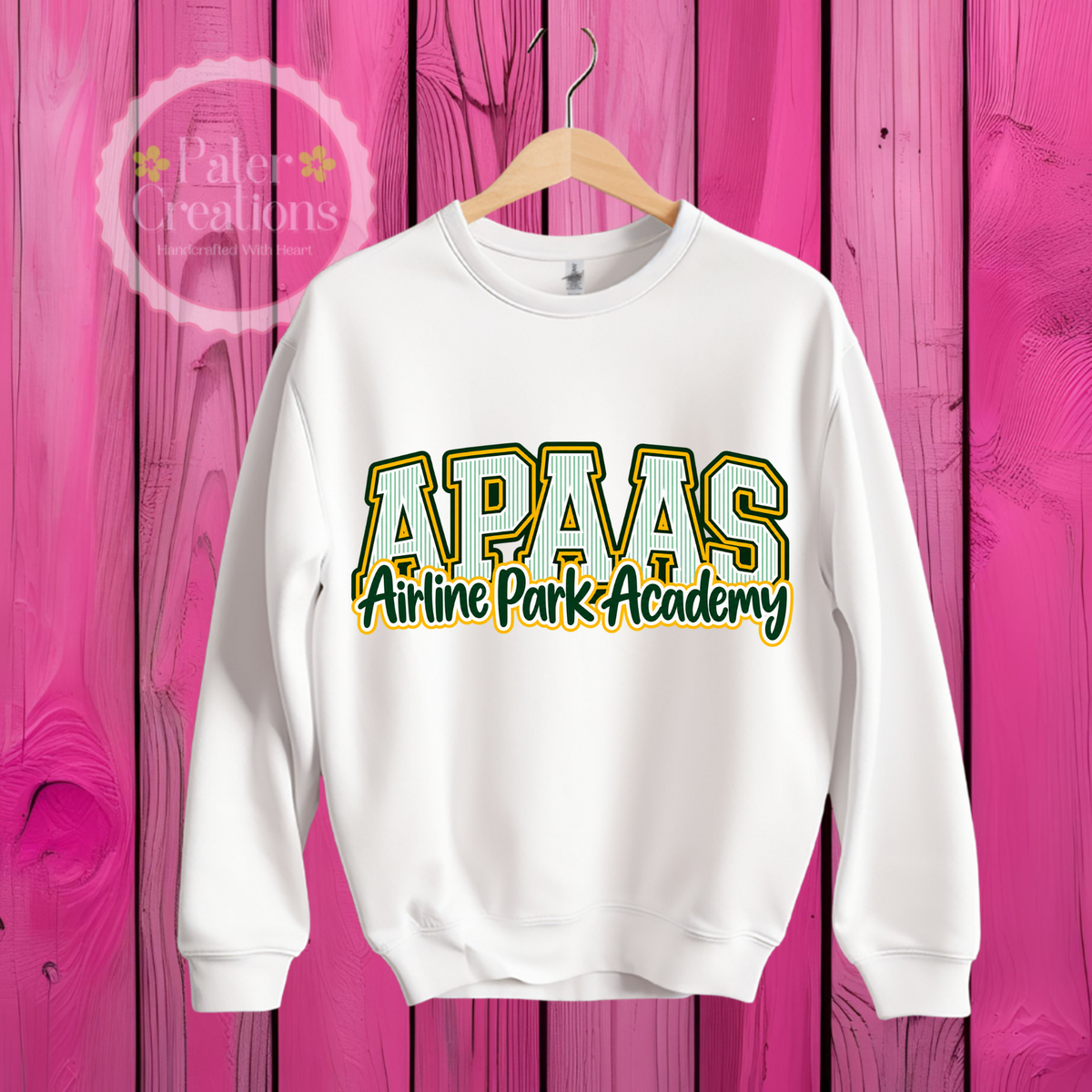 "APAAS Eagles” Tee-Sweater