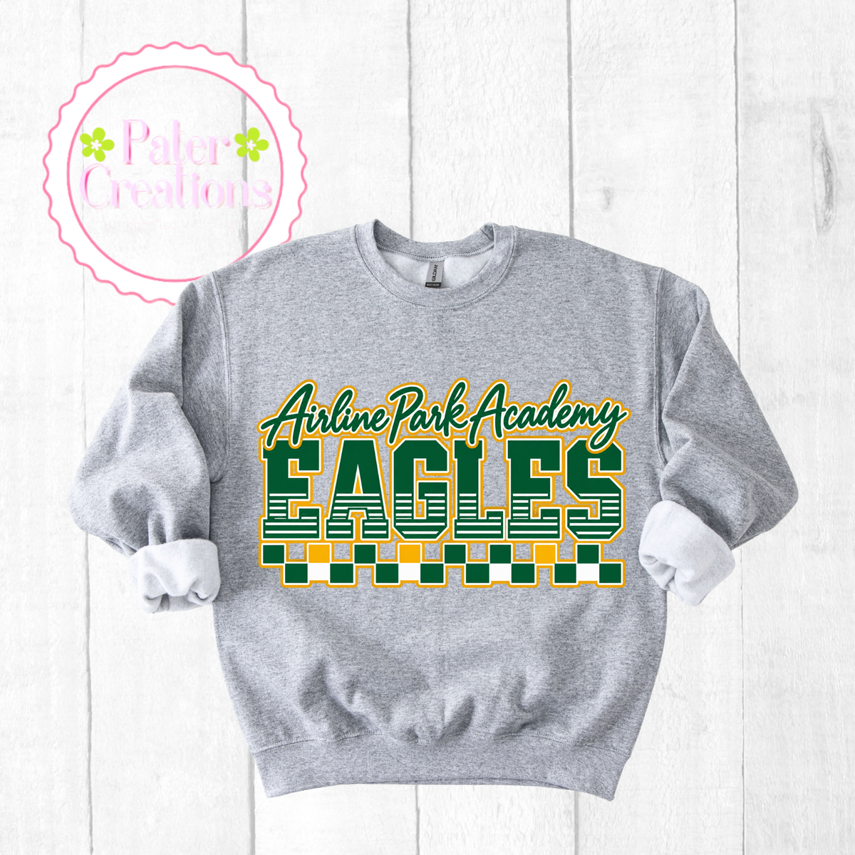 "Airline Park Academy” Tee-Sweater