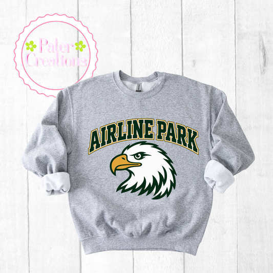 "Airline Park YOUTH” Tee-Sweater
