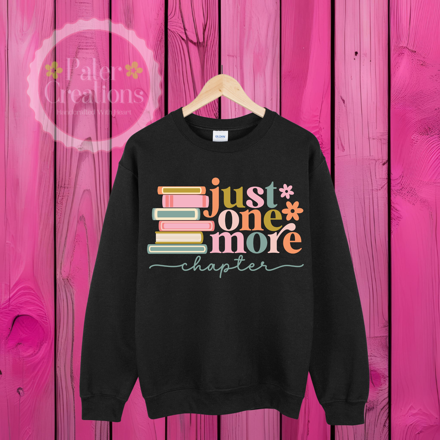 “Just One More Chapter” Tee-Sweater