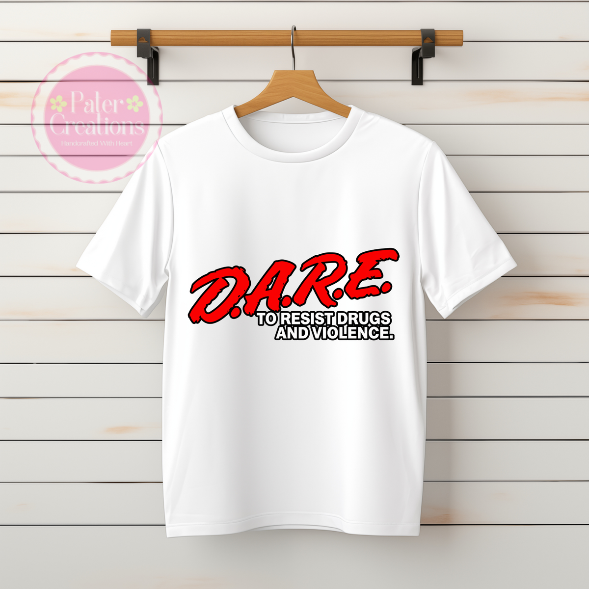 "D.A.R.E" Tee-Sweater