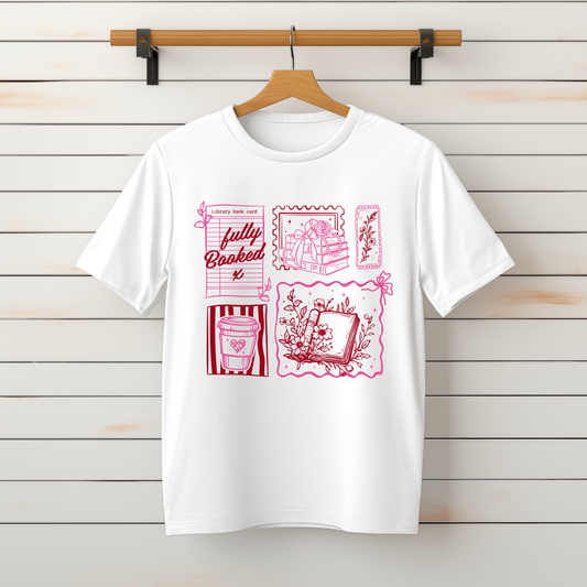 “Fully Booked” Tee-Sweater