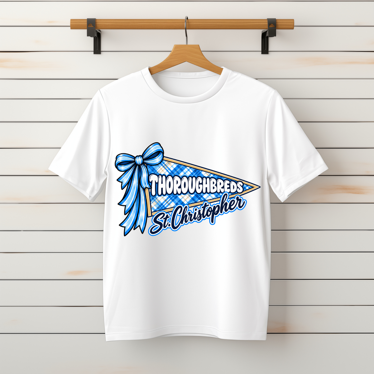 "SCS Thoroughbreds” Tee-Sweater