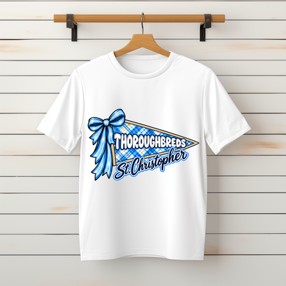 "SCS Thoroughbreds” Tee-Sweater