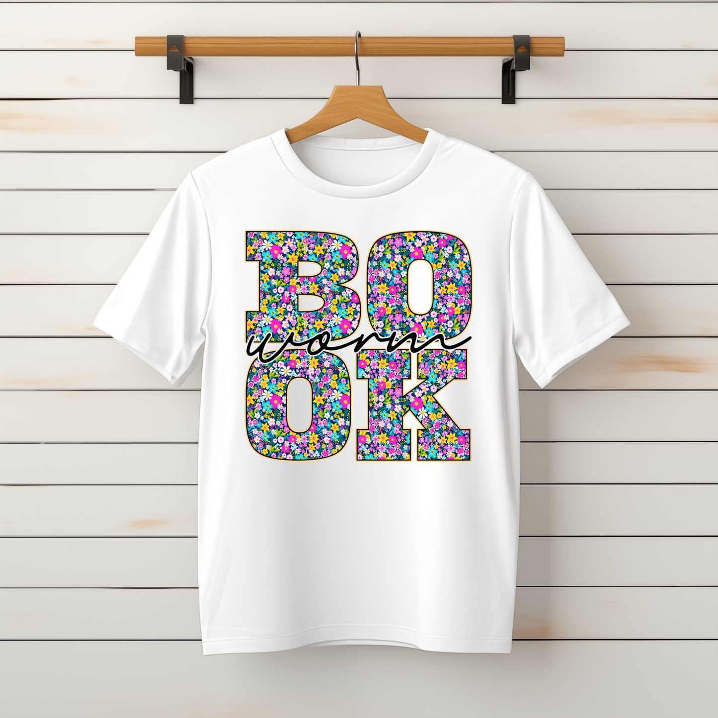 “Book Worm” Tee-Sweater