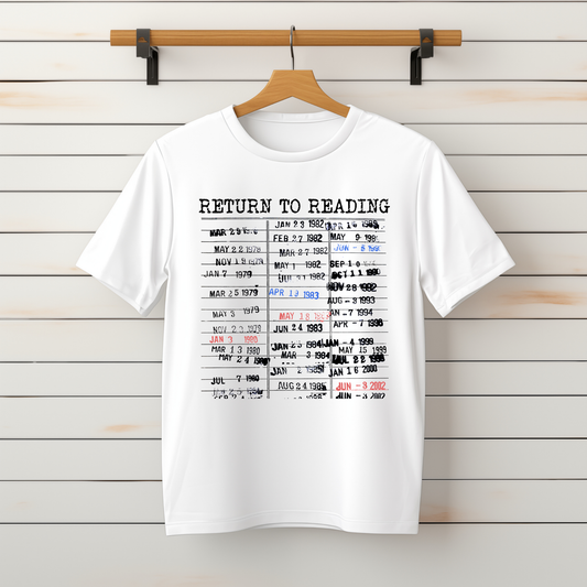 “Return to Library” Tee-Sweater