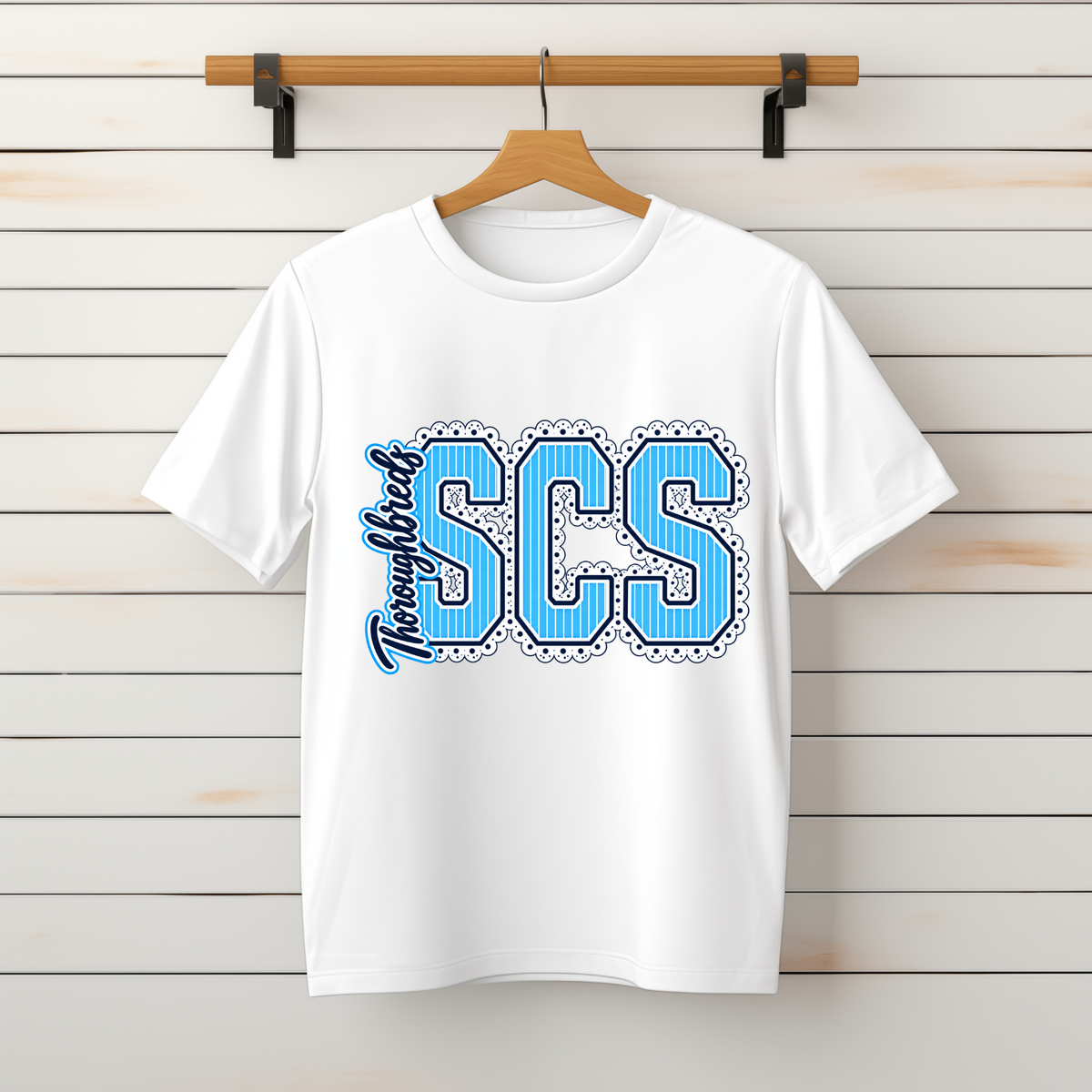 "SCS Thoroughbreds” Tee-Sweater